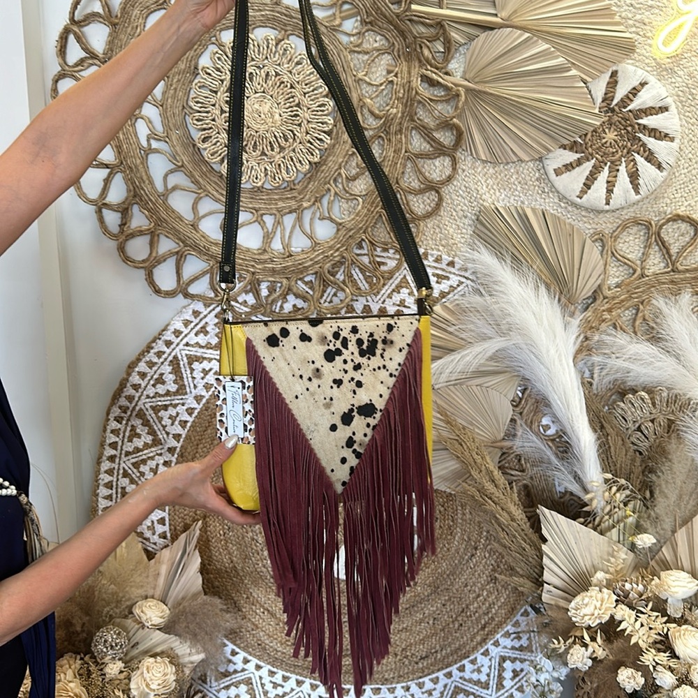 Folklore Couture Fringe Handbag